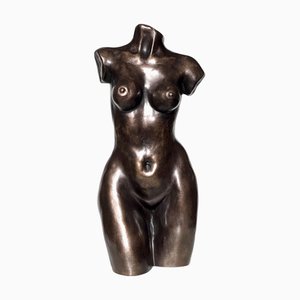 Torse Féminin en Bronze par Jorda