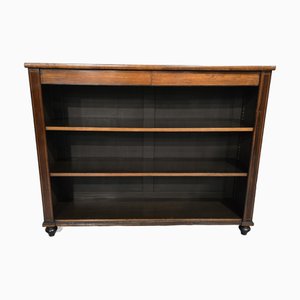 Regency Verstellbares Bibliotheks Bücherregal aus Palisander, 1810