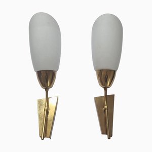 Mid-Century Wall Lamps from Kamenicky Senov, 1970s, Set of 2