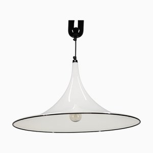 Trumpet Pendant Lamp by Harvey Guzzini for Meblo, Italy, 1970s