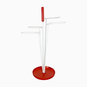 Minimalist Metal Pop Art Umbrella Stand in the style Matégot, Germany, 1960s