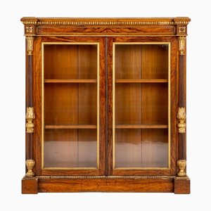 Victorian Pier Cabinet Olive Wood, 1850s