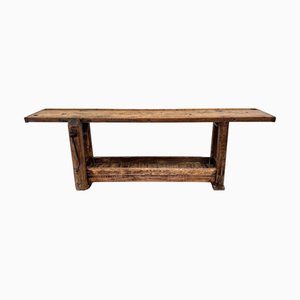 Large Antique Carpenter's Working Table