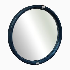 Round Blue Mirror, 1970s