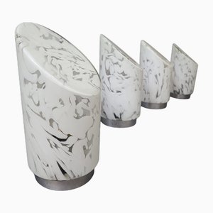 Murano Wall Lamps, 1960s, Set of 4