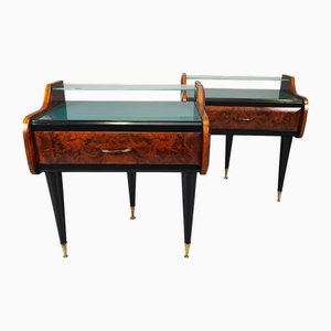 Bedside Tables, 1950s, Set of 2