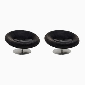 Moon Swivel Chairs by M. Manzoni- R.Tapinassi for Arketipo, 2004, Set of 2