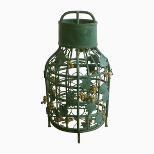 Mid-Century Modern Florentine Vine-Leaf Domed Wine Rack