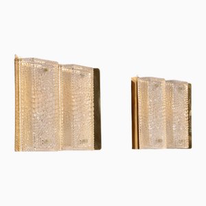 Lampade da parete design di Falkenbergs Belysning, Svezia, anni '60, set di 2