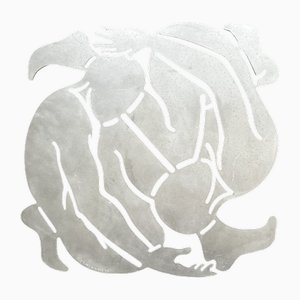 Stephen Littlefield, Orlando Sculpture Plaque, 1980s, Aluminum