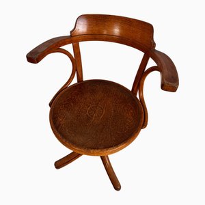 Beech Desk Chair from Thonet, Late 19th Century