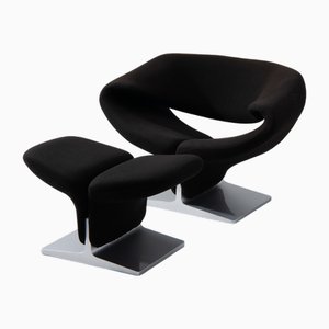 Juego de sillas Ribbon de Pierre Paulin para Artifort, años 80