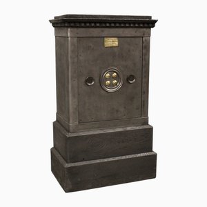 Cassaforte in ferro e legno