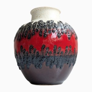 Vaso Bay in ceramica di Bay Keramik, Germania, anni '70