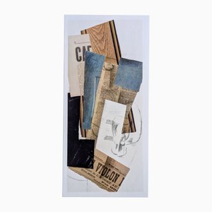 Georges Braque, Collage, Fototipo in edizione limitata, 1962