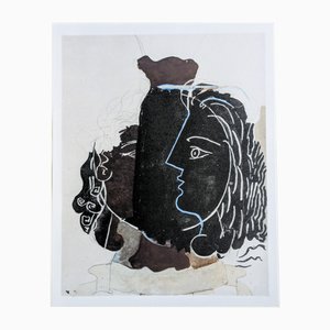 Georges Braque, Profil einer Frau, Fototyp in limitierter Auflage, 1962