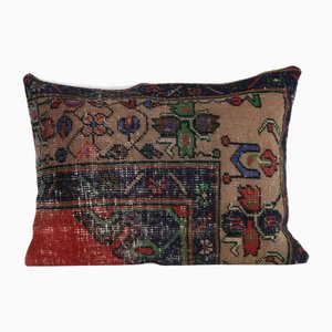 Turkish Red Oushak Cushion Cover, 2010s