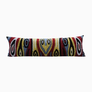 Housse de Coussin en Velours Ikat en Soie, 2010s