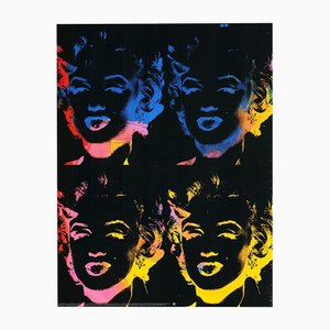After Andy Warhol, Four Multicolored Marilyns, 1979-86, Impression