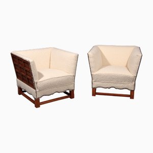 Set of Spanish Armchairs by Elias Barup for Gärsnäs, Sweden, 1930s