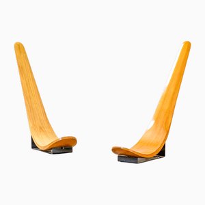 Sedie Chip di Carlo Mo per Tecno, 1991, set di 2