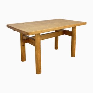Mesa de pino para la estación de esquí de Méribel, años 70
