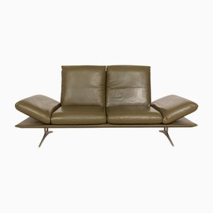 Francis 2-Seater Sofa in Green Leather from Koinor