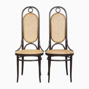 Set de Chaises de Salle à Manger Vintage en Bois Courbé par Michael Thonet