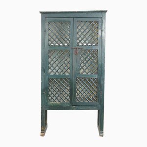 18th Century Spanish Green Cabinet