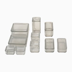 Cube Aufbewahrungsbehälter von Wilhelm Wagenfeld für VLG Weisswasser, Deutschland, 1938