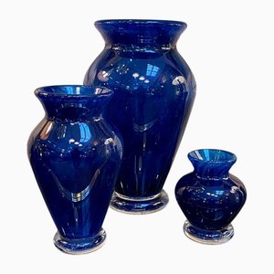 Series of Three Vases from Daum, Set of 3