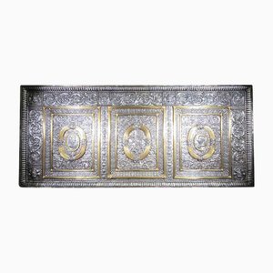 17th-Century Italian Silver and Gilt Silver Altar Panel