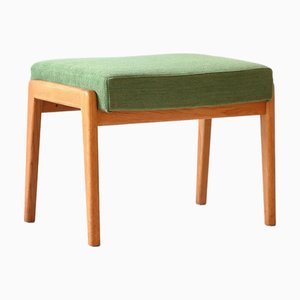 Vintage Green Ottoman, 1960s