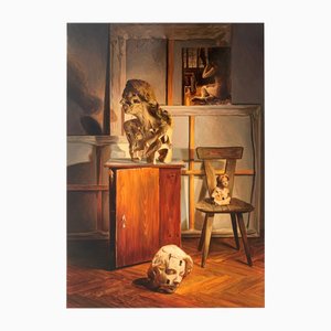 Agnieszka Staak-Janczarska, Space of Memories, 2024, Aceite a bordo