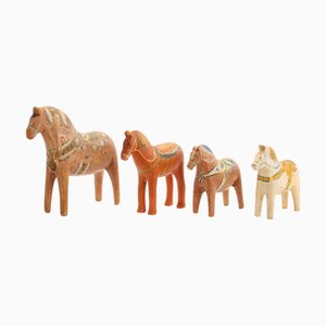 Collection Dala Horses, 1890s, Set de 4