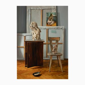 Agnieszka Staak-Janczarska, Evidence of Presence, 2024, Oil on Board