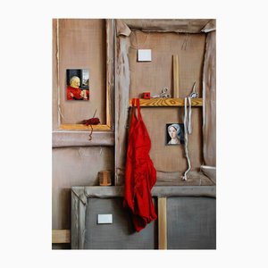 Agnieszka Staak-Janczarska, Entre pinturas, 2024, óleo sobre lienzo