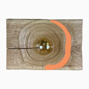 Lampada Trottola Arancio di Pietro Meccani per Meccani Arredamenti, 1996