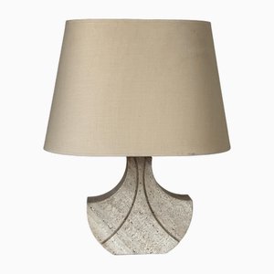 Travertine Beige Lamp, 1980s