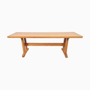 Scandinavian Modern Pine Bench, 1960s
