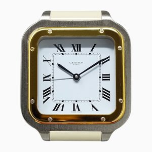 Alarm Clock Pendulette by Cartier, Swiss, 1980s