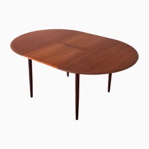 Table de Salle à Manger en Teck par Arne Hovmand-Olsen pour Mogens Kold, 1960s