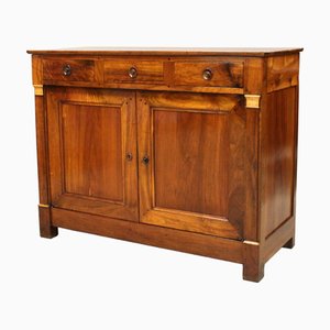Antikes Empire Sideboard aus Nussholz