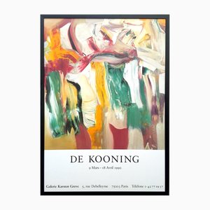 Willem De Kooning, Abstract Composition Poster, Offset Lithographie in limitierter Auflage, 1990