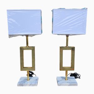 Lampade con cornice, anni '70, set di 2