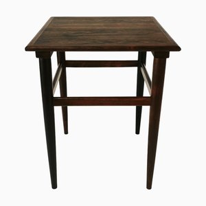 Mesa auxiliar Mid-Century de palisandro, Dinamarca, años 60