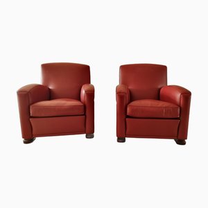 Set of Armchairs F from Poltrona Frau, 1980s
