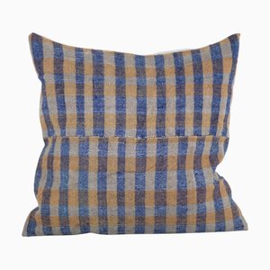 Housse de Coussin Kilim Anatolian Rayée Mid-Century