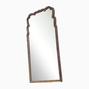Specchio grande smerlato in legno, Olanda
