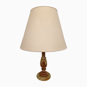 Green Onyx Table Lamp, 1970s